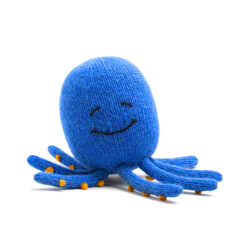 Knit Alpaca Stuffed Octopus