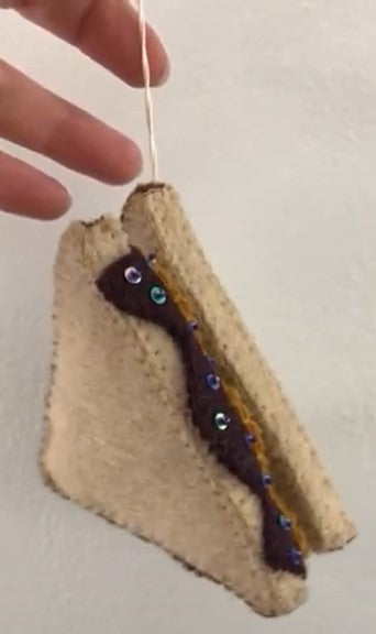 Felt Sandwich Ornament