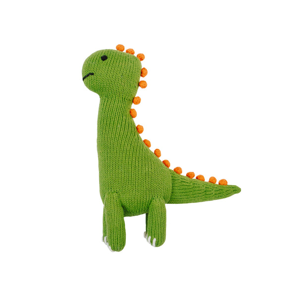 Knit Brontosaurus Dinosaur Toy