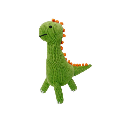 Knit Brontosaurus Dinosaur Toy