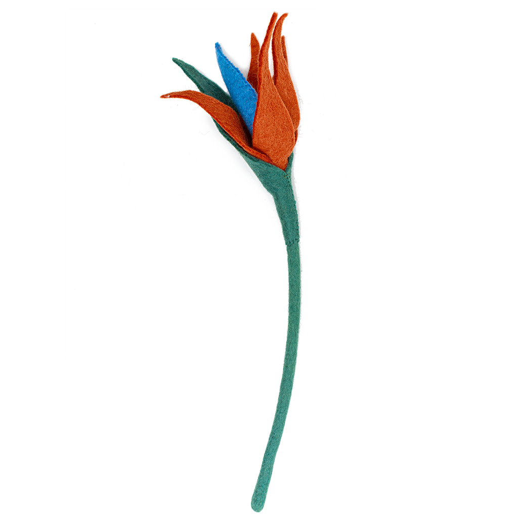 Felt Bird of Paradise Flower