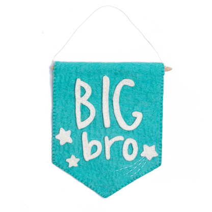 Felt Big Bro Banner Flag