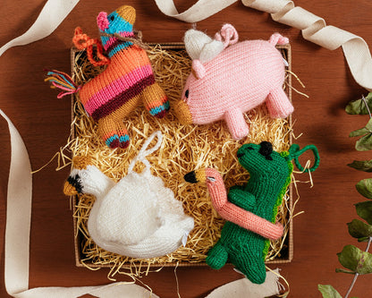 Party Animal Knit Ornaments