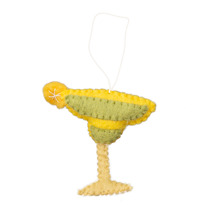 Felt Margarita Ornament