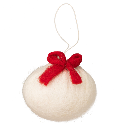 Felt Dumpling Ornament