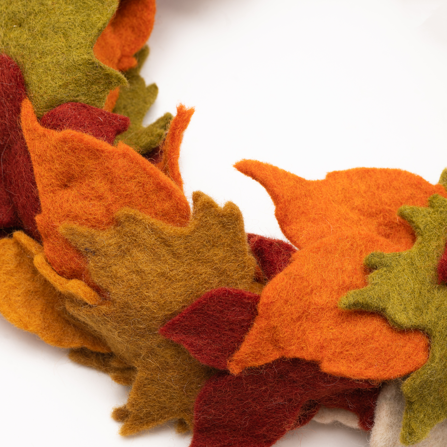 Felt Maple Leaf Wreath