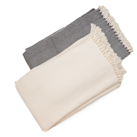 Mechot Cotton Throw Blanket