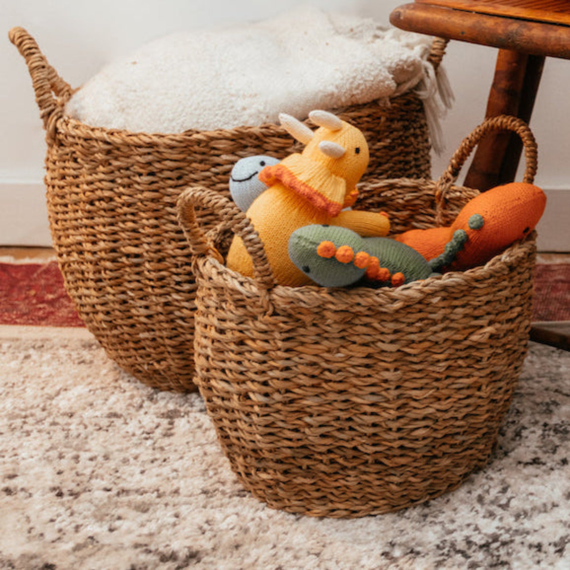 Knit Brontosaurus Dinosaur Toy