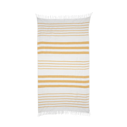 Striped Cotton Beach & Bath Towel