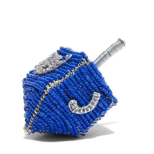 Wire Art Beaded Dreidel