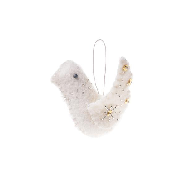 Embellished Felt Tree Ornament