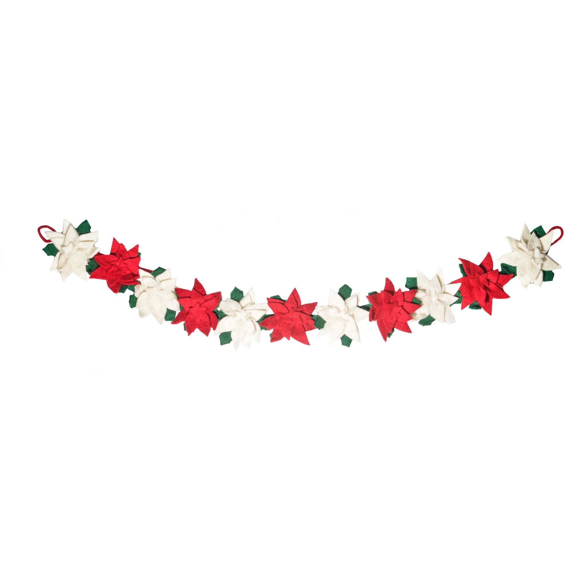 Poinsettia Garland