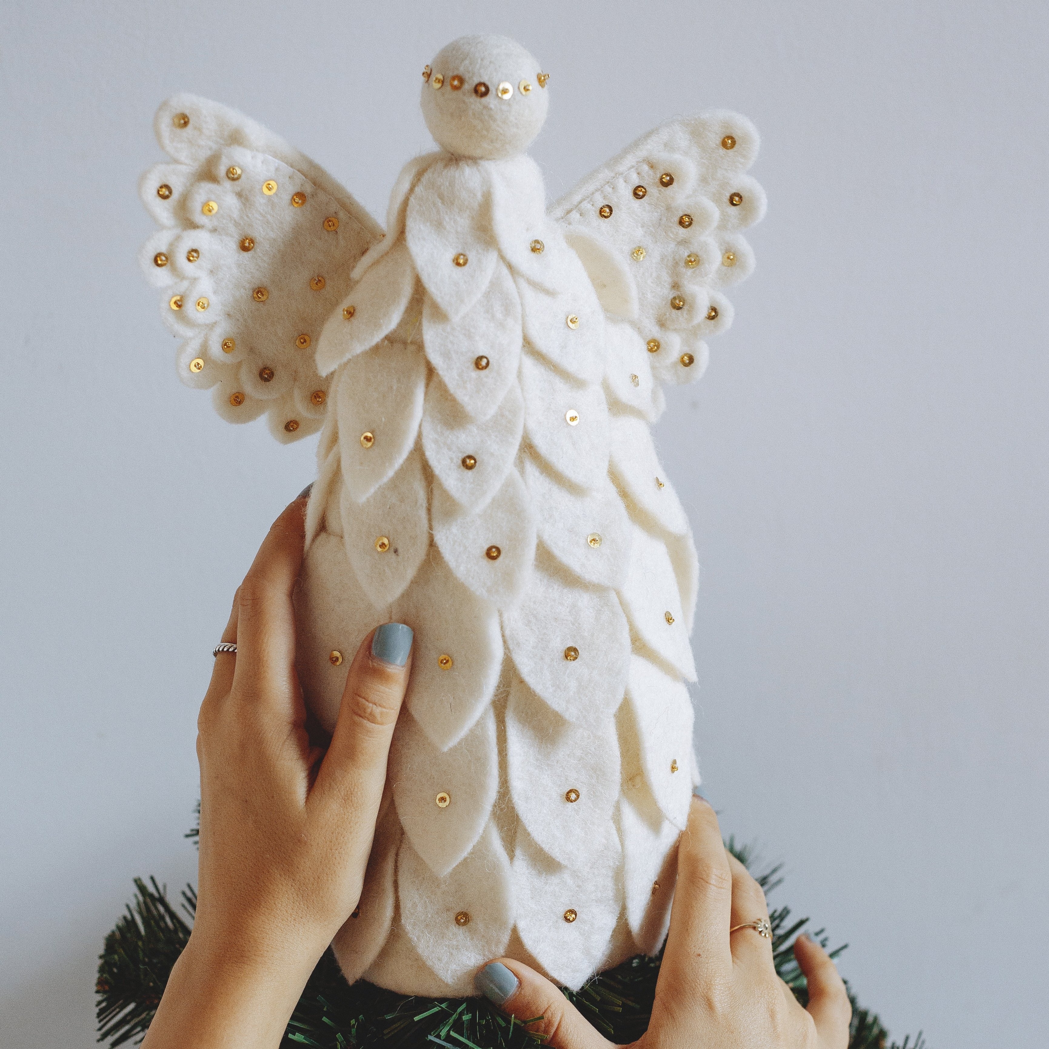 Felt Angel Tree Topper