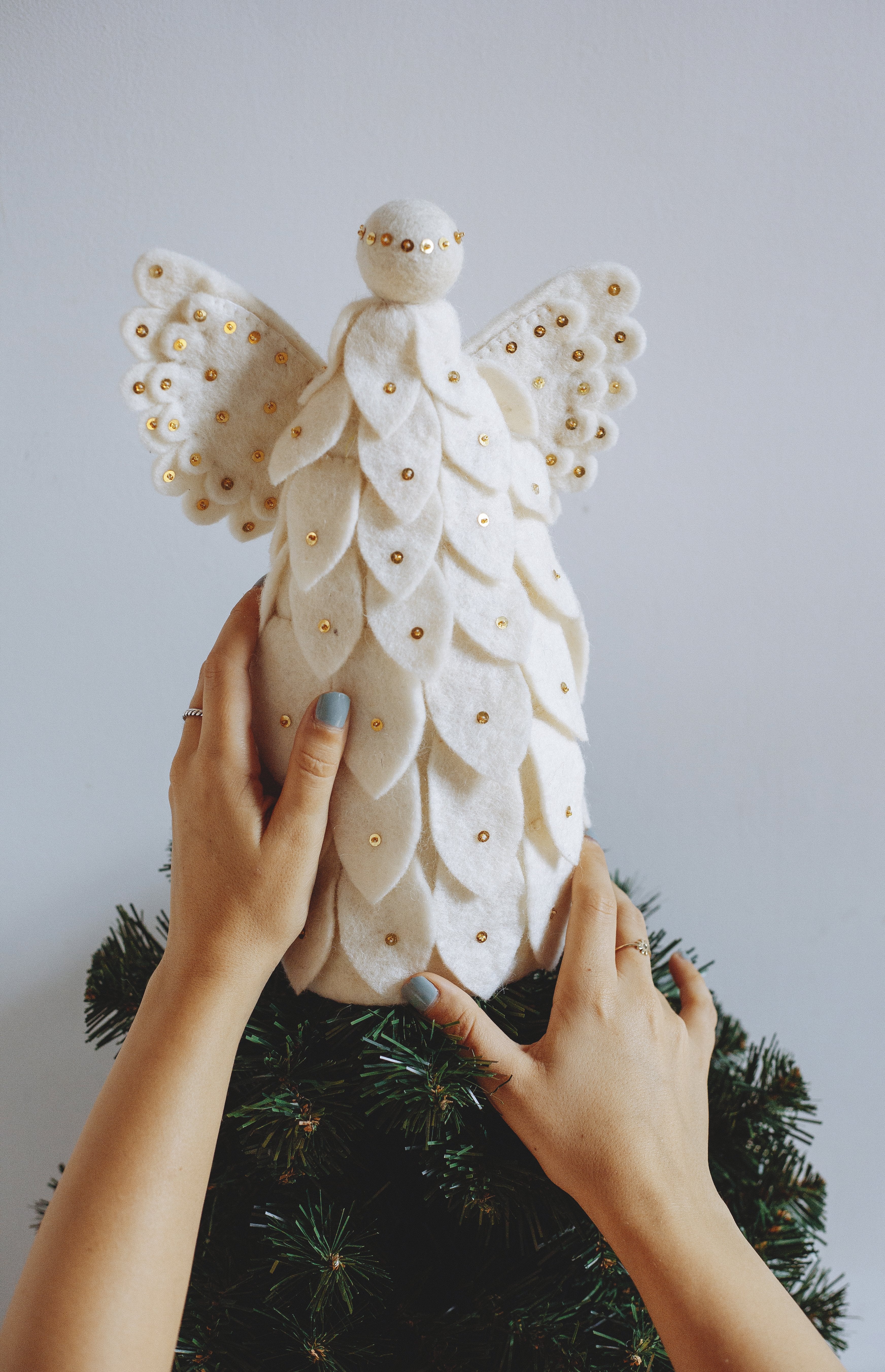 Felt Angel Tree Topper