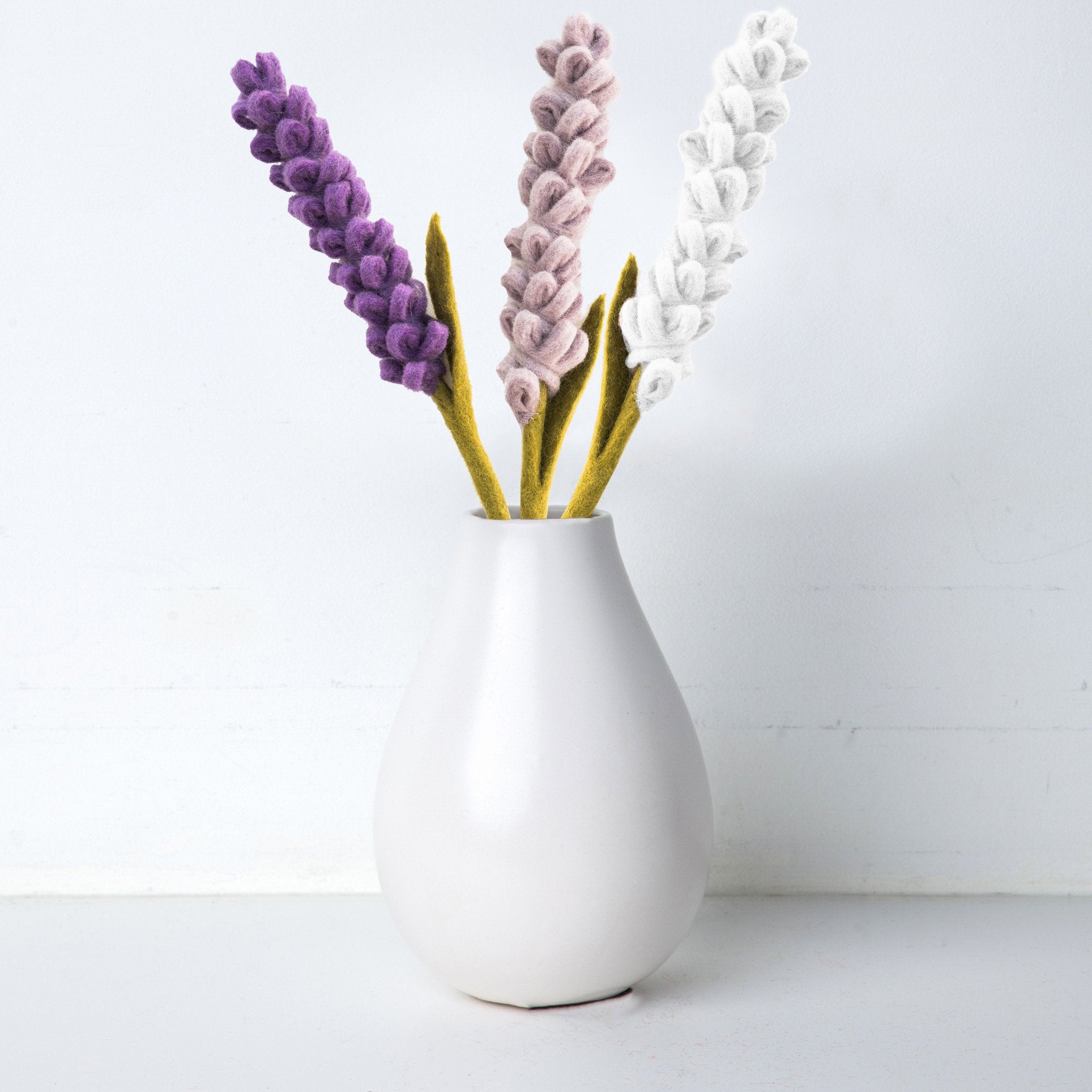 Felt Lavender Flowers