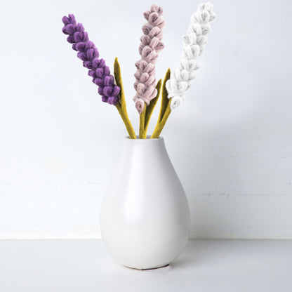 Felt Lavender Flowers