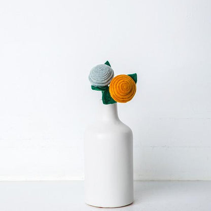 Felt Tea Roses