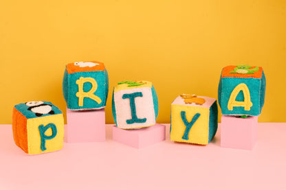 Felt Alphabet Blocks