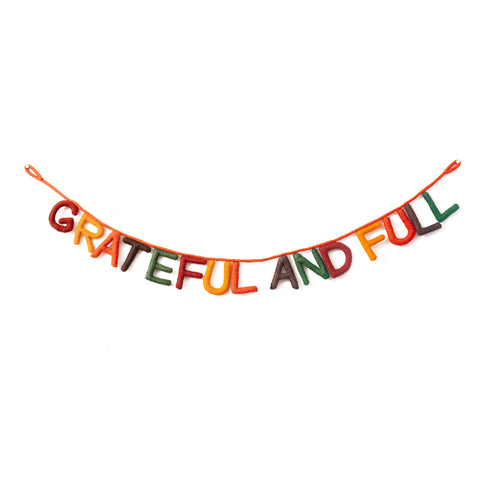 Grateful and Full Garland