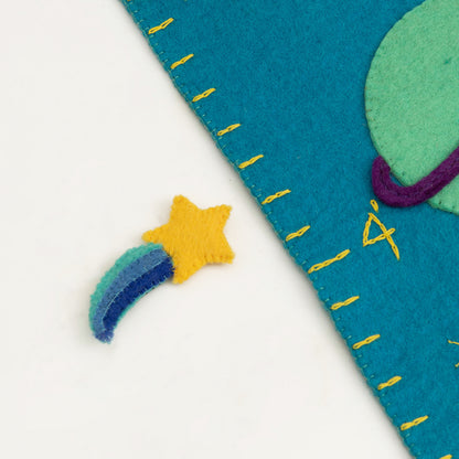 Felt Outer Space Growth Chart