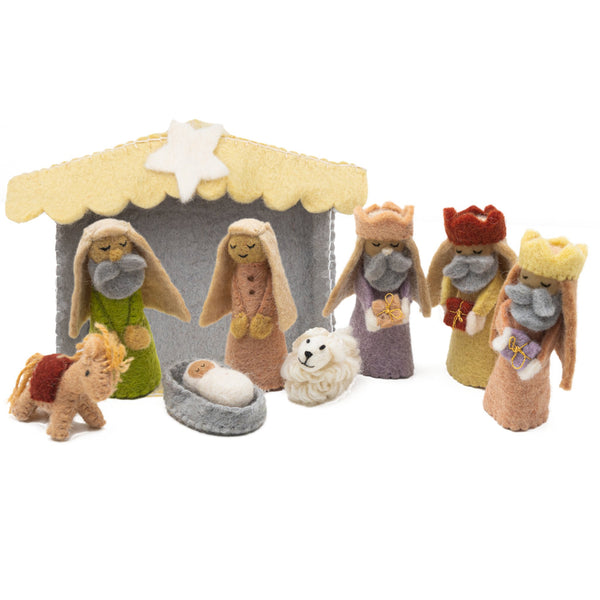 Felt Nativity Scene Set