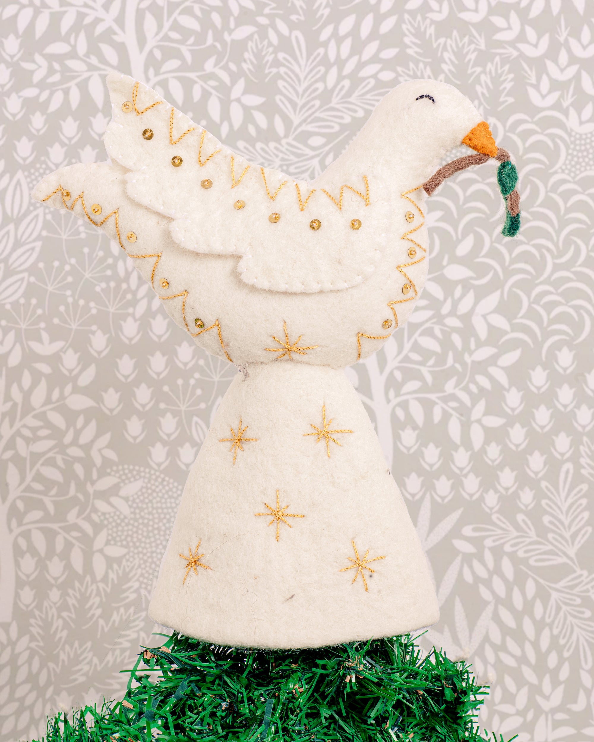 Felt Dove Tree Topper