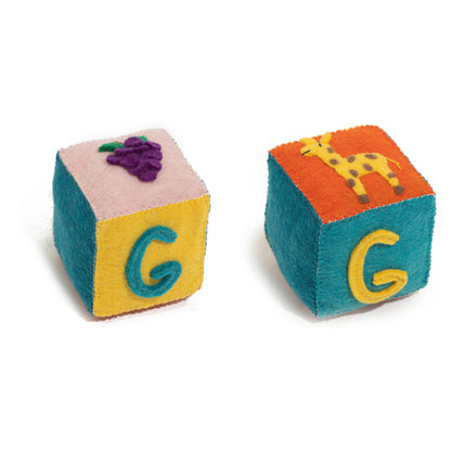 Felt Alphabet Blocks