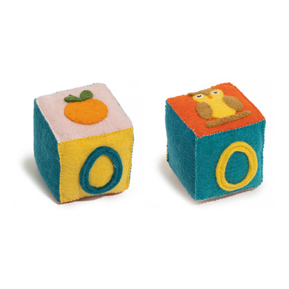 Felt Alphabet Blocks