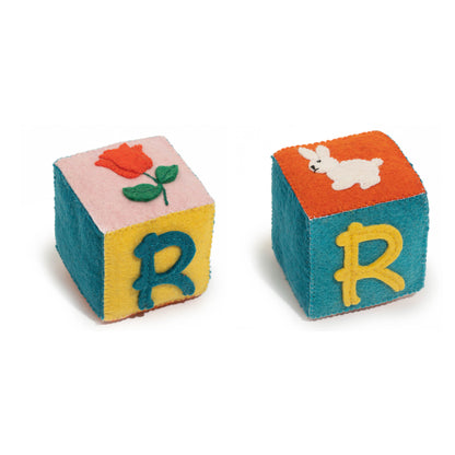 Felt Alphabet Blocks