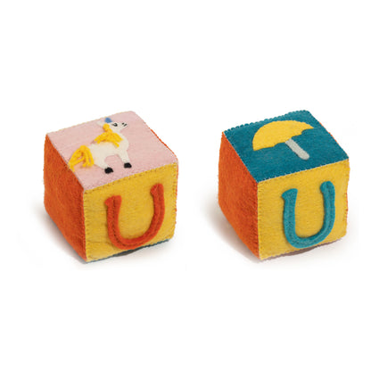 Felt Alphabet Blocks