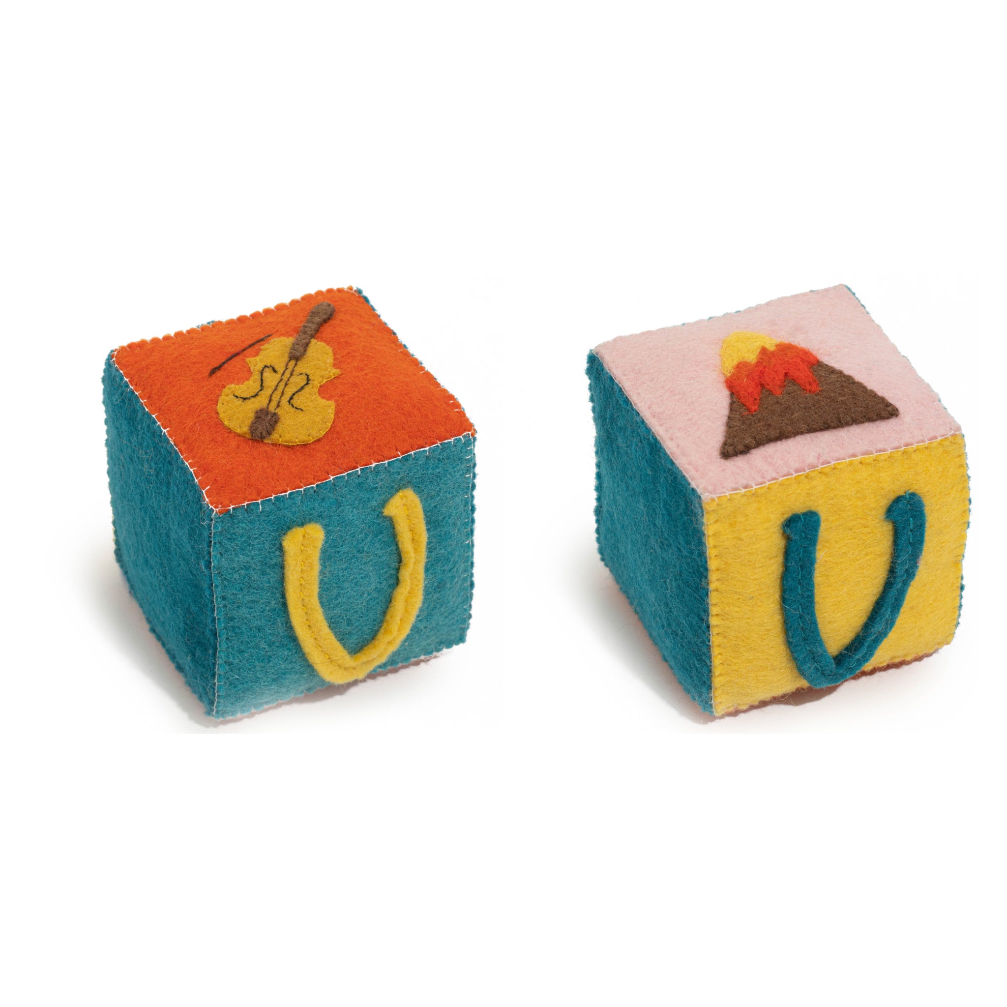 Felt Alphabet Blocks