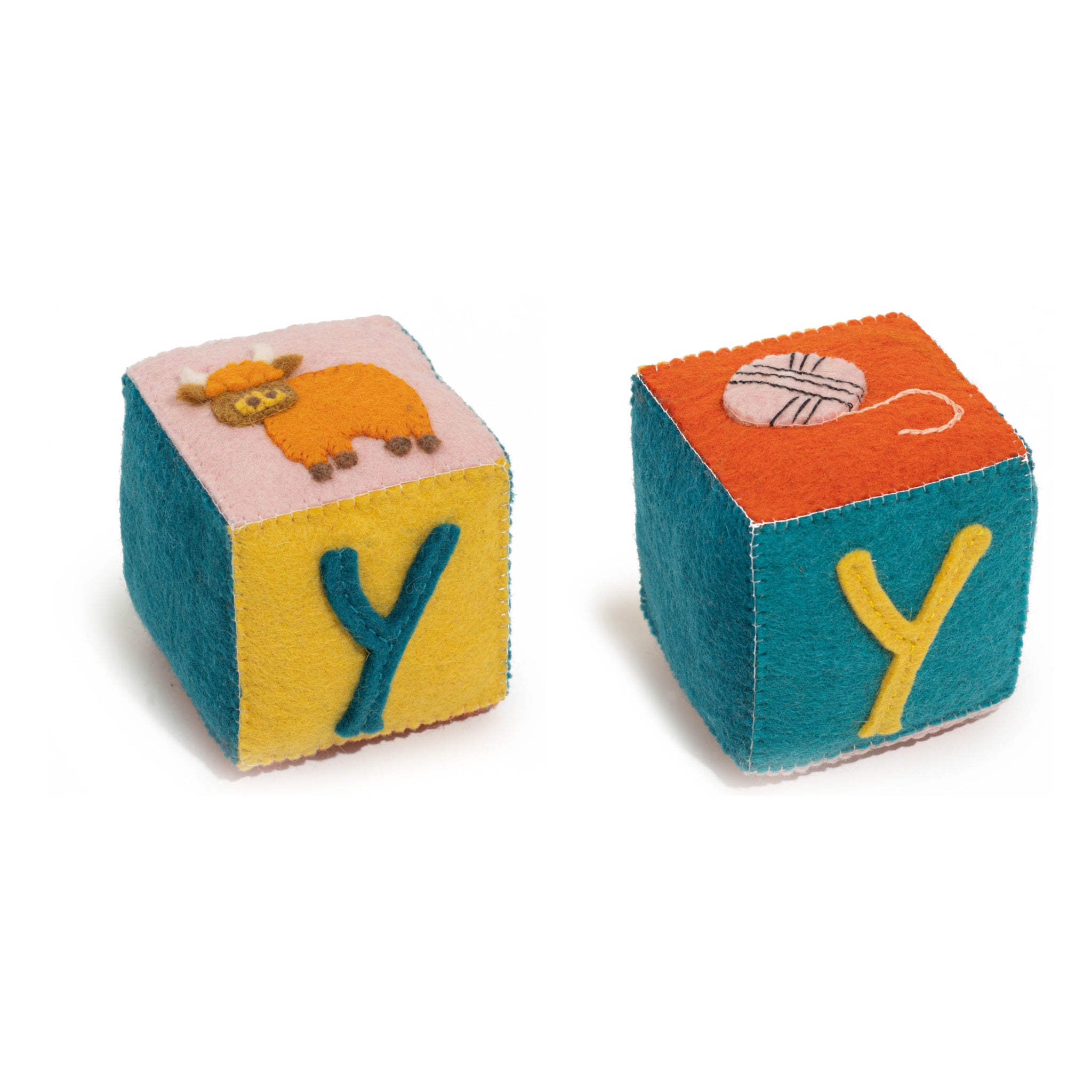 Felt Alphabet Blocks