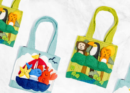 Rainforest Puppet Bag