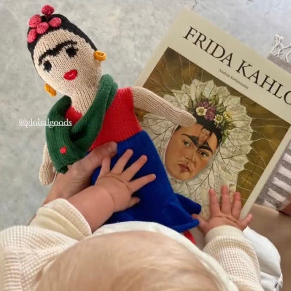 Knit Frida Kahlo Toy