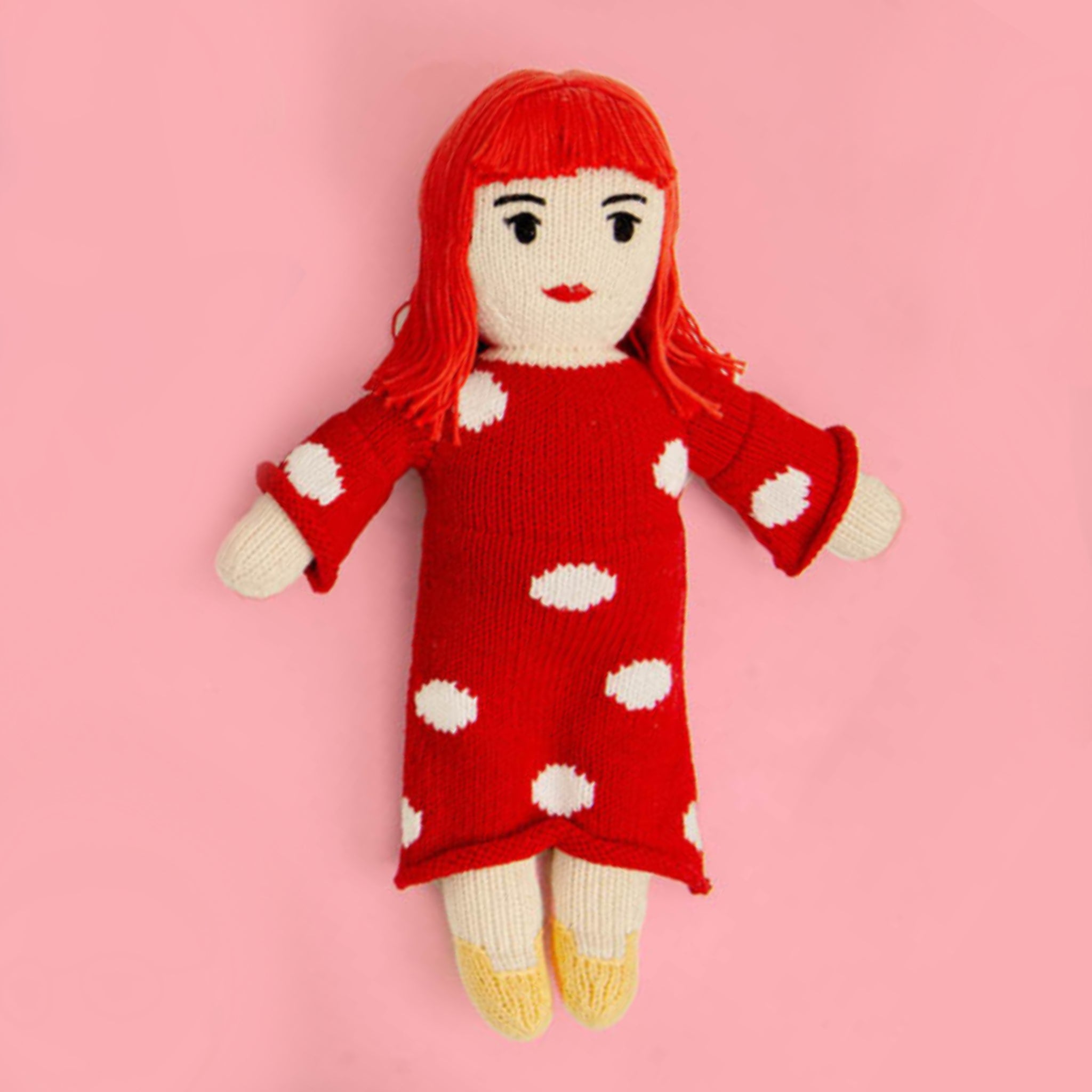 Knit Yayoi Kusama Toy