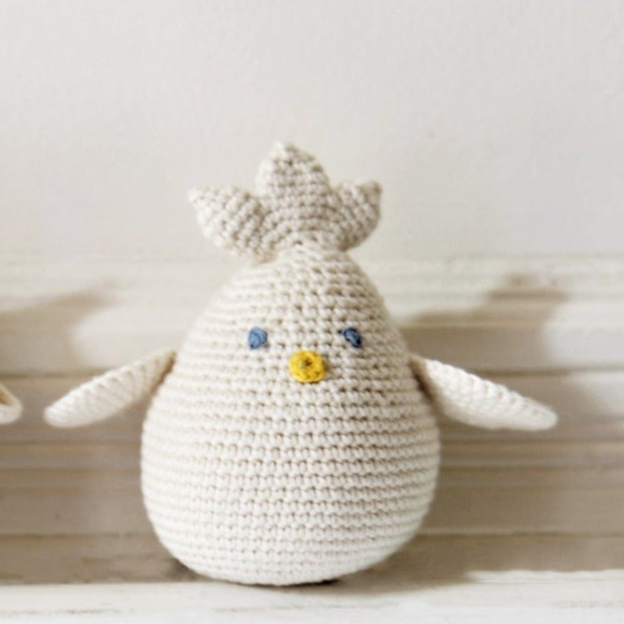 Organic Cotton Chick Toy