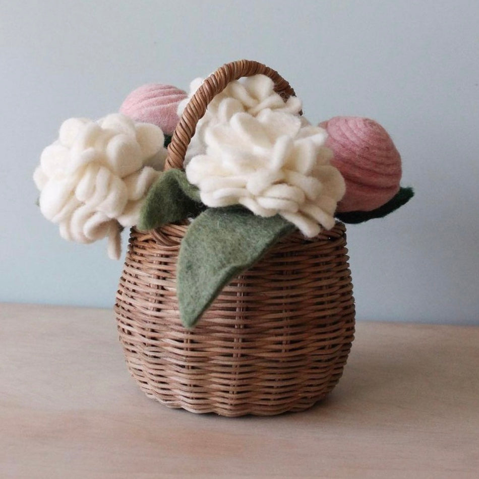 Felt Geranium Flower