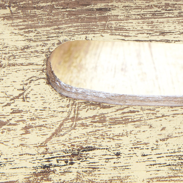 SAMPLE SALE: Small Gold Mango Wood Tray