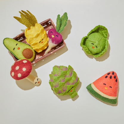 Felt Food Toys & Picnic Basket