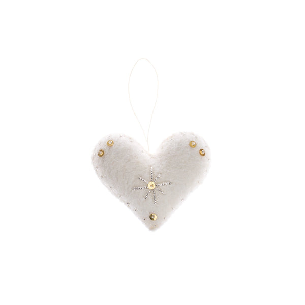 Embellished Felt Tree Ornament